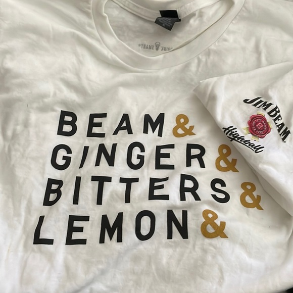 Jim Beam promotional Tshirt with canvas bag - Picture 1 of 3